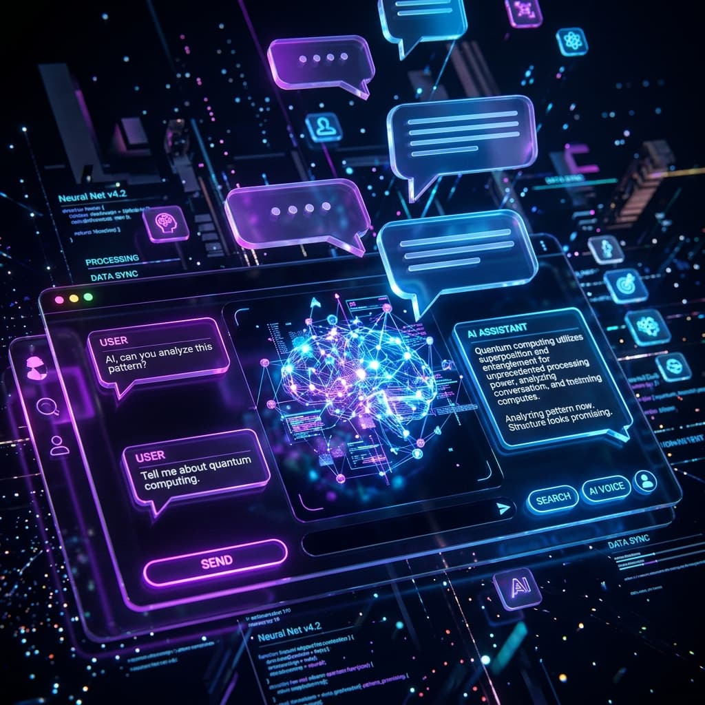 Chatty AI App Mockup