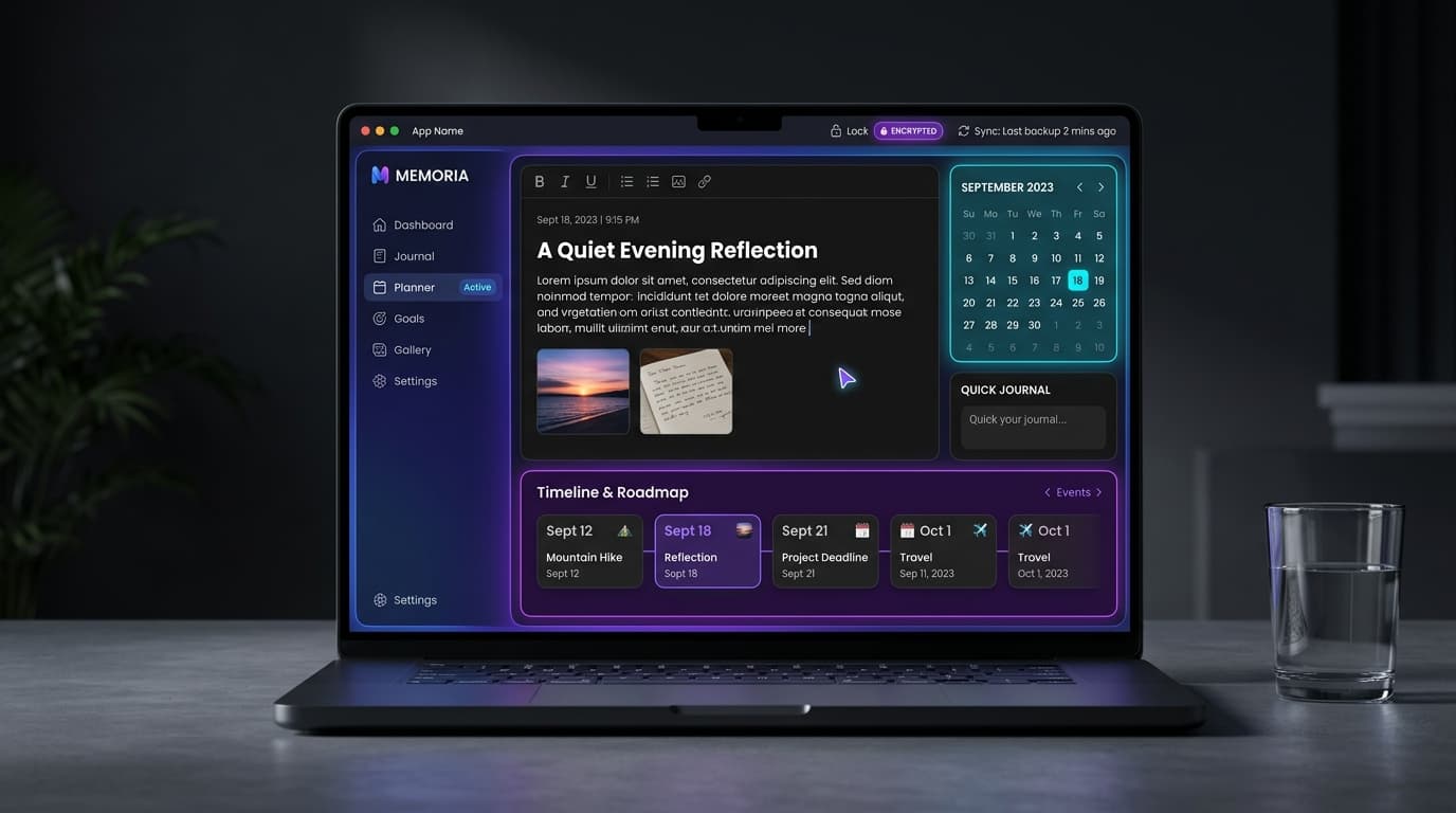 Memoria — Encrypted Journal